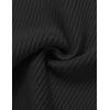 imageZESICA Womens Short Sleeve Sweater Tops 2025 Summer Crewneck T Shirt Ribbed Knit Slim Fit Basic Solid Color TeeBlack