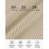 imageZESICA Womens Short Sleeve V Neck T Shirts 2025 Summer Ribbed Knit Slim Fitted Basic Solid Color Tee TopsAlmond