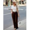 imageZESICA Womens Short Sleeve V Neck T Shirts 2025 Summer Ribbed Knit Slim Fitted Basic Solid Color Tee TopsWhite