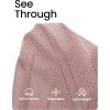imageZESICA Womens Summer Eyelet Tank Tops Loose Trendy Scoop Neck Sleeveless Flowy Beach Vacation ShirtsDarkpink