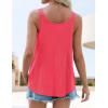 imageZESICA Womens Summer Eyelet Tank Tops Loose Trendy Scoop Neck Sleeveless Flowy Beach Vacation ShirtsPeach