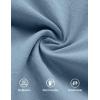 imageZESICA Womens Summer Sleeveless Tank Tops Crewneck Tie Front Loose Flowy Ruffle Peplum Babydoll BlousesDustyblue