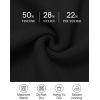 imageZESICA Womens Fall Turtleneck Sweater Dress Oversized Long Lantern Sleeve Casual Knit Pullover Mini DressesBlack