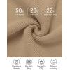 imageZESICA Womens Fall Turtleneck Sweater Dress Oversized Long Lantern Sleeve Casual Knit Pullover Mini DressesLightcamel