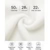 imageZESICA Womens Fall Turtleneck Sweater Dress Oversized Long Lantern Sleeve Casual Knit Pullover Mini DressesWhite