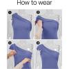 imageZESICA Womens One Shoulder Tank Tops 2025 Summer Sleeveless Going Out T Shirts Knit Slim Fit Fashion Tee TopDusty Blue