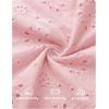 imageZESICA Womens Summer Short Puff Sleeve Shirts 2025 V Neck Casual Hollow Out Lace Embroidered Blouse TopsPink