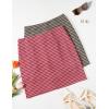 imageZESICA Plaid Mini Skirt for Women 2025 Fall Winter High Waist A Line Bodycon Pencil Skirts TrendyRed