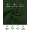 imageZESICA Womens 2025 Ribbed Tank Tops Summer Sleeveless High Neck Casual Slim Fitted Basic Knit ShirtsArmygreen