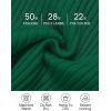 imageZESICA Womens 2025 Ribbed Tank Tops Summer Sleeveless High Neck Casual Slim Fitted Basic Knit ShirtsGreen