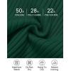 imageZESICA Womens Long Sleeve Crewneck Shirts Fall Ribbed Knit Sweater Slim Fitted Casual Basic Tee TopsDarkgreen