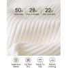 imageZESICA Womens Long Sleeve Crewneck Shirts Fall Ribbed Knit Sweater Slim Fitted Casual Basic Tee TopsWhite