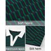imageZESICA Womens Striped Long Sleeve Tops Oversized Sweatshirt V Neck Loose Fit Tunic Tops Spring Casual BlousesDarkgreen