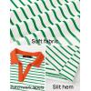 imageZESICA Womens Striped Long Sleeve Tops Oversized Sweatshirt V Neck Loose Fit Tunic Tops Spring Casual BlousesGreen
