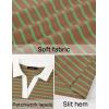 imageZESICA Womens Striped Long Sleeve Tops Oversized Sweatshirt V Neck Loose Fit Tunic Tops Spring Casual BlousesKhaki