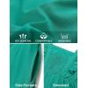 imageZESICA Womens Summer Sleeveless Ruffle Dresses Square Neck Backless Boho Flowy Maxi Sundress with PocketsGreen