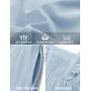 imageZESICA Womens Summer Sleeveless Ruffle Dresses Square Neck Backless Boho Flowy Maxi Sundress with PocketsLight Blue