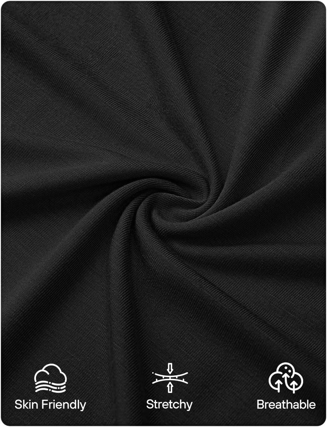 imageZESICA Womens 2025 Summer Sleeveless Square Neck Sundress Casual Long Flowy A Line Knit Dress Beach Vacation Maxi DressesBlack