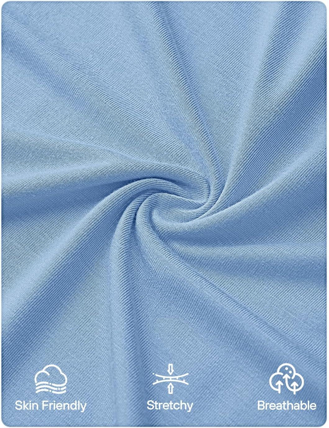 imageZESICA Womens 2025 Summer Sleeveless Square Neck Sundress Casual Long Flowy A Line Knit Dress Beach Vacation Maxi DressesBlue