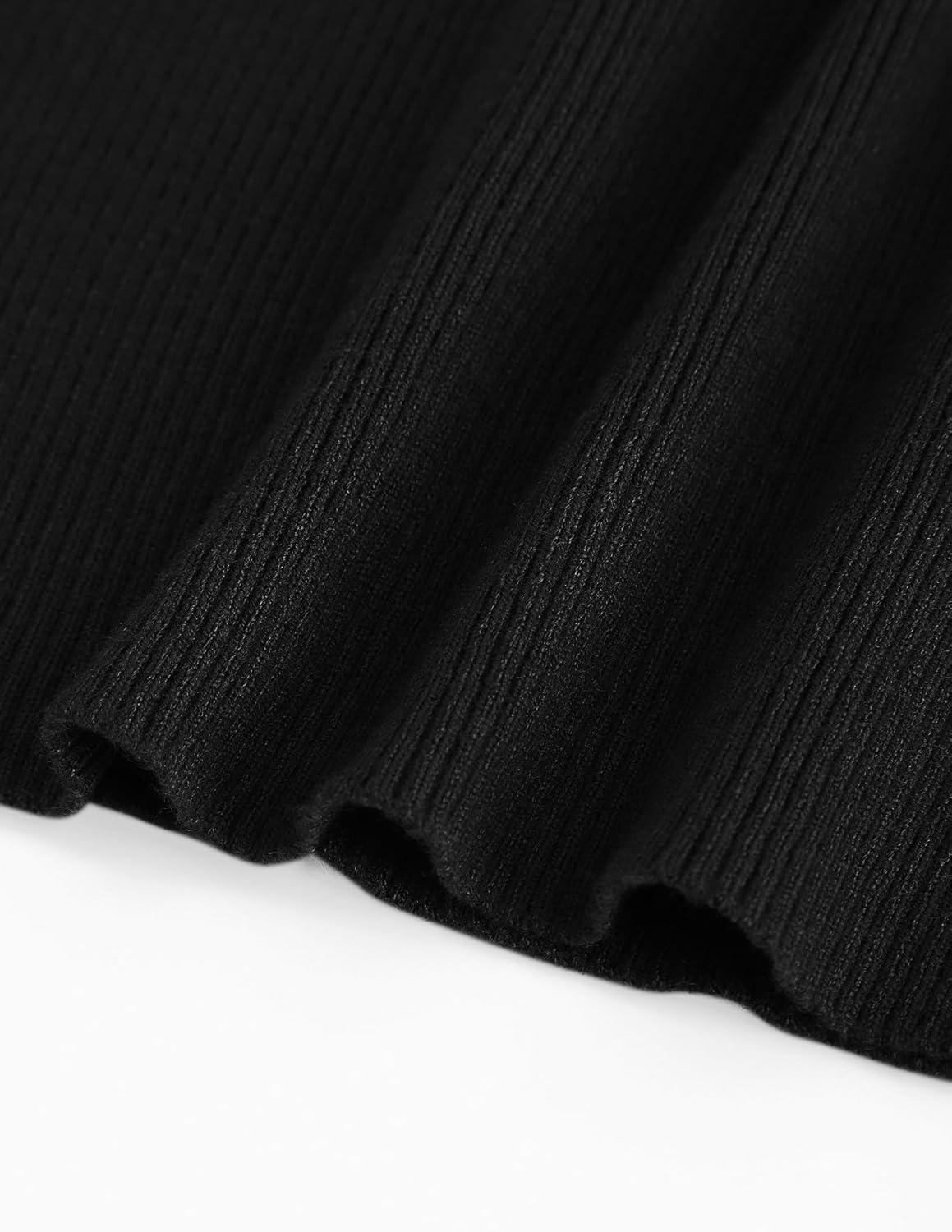 imageZESICA Womens Summer Sleeveless Tank Tops Ribbed High Neck Racerback Slim Fitted Color Block Casual ShirtsBlack