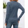 imageZESICA Long Sleeve Shirts for Women Tops 2025 Fall Fashion Trendy Slim fit Textured TshirtsBlue