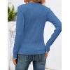 imageZESICA Long Sleeve Shirts for Women Tops 2025 Fall Fashion Trendy Slim fit Textured TshirtsSkyblue