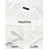 imageZESICA Long Sleeve Shirts for Women Tops 2025 Fall Fashion Trendy Slim fit Textured TshirtsWhite