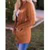 imageZESICA Womens Cardigan Sweaters Fall Button Down Open Front Cable Knit Casual Trendy Winter Clothing OuterwearBrown