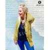 imageZESICA Womens Cardigan Sweaters Fall Button Down Open Front Cable Knit Casual Trendy Winter Clothing OuterwearMustard