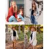imageZESICA Womens Cardigan Sweaters Fall Button Down Open Front Cable Knit Casual Trendy Winter Clothing OuterwearSage