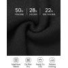 imageZESICA Womens Casual Long Sleeve Cardigan V Neck Button Down Open Front Knit Loose Oversized Sweater CoatBlack