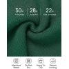 imageZESICA Womens Casual Long Sleeve Cardigan V Neck Button Down Open Front Knit Loose Oversized Sweater CoatDarkgreen