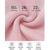 imageZESICA Womens Casual Long Sleeve Cardigan V Neck Button Down Open Front Knit Loose Oversized Sweater CoatPink