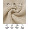 imageZESICA Womens Casual Long Sleeve Cardigan V Neck Button Down Open Front Knit Loose Oversized Sweater CoatSand