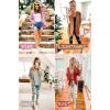 imageZESICA Womens Fall Winter Long Sleeve Open Front Casual Lightweight Soft Knit Cardigan Sweater OuterwearApricot