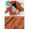 imageZESICA Womens Fall Winter Popcorn Long Sleeve Open Front Chunky Knit Oversized Cardigan Sweater CoatOrange