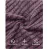 imageZESICA Womens Long Sleeve Crop Tops Square Neck Slim Fitted Shirts Casual Basic Tees 2025 Fall Trendy ClothesPurple