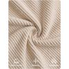 imageZESICA Womens Long Sleeve Lace V Neck Shirts 2025 Fall Fashion Slim Fit Tops Ribbed Knit Dressy Business Casual BlousesApricot