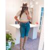 imageZESICA Womens Summer Crop Tops Casual Short Sleeve Crew Neck Ribbed Knit Sweaters 2025 Trendy Clothes OutfitsSandy