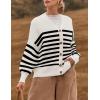 imageZESICA Womens 2025 Fall Casual Long Sleeve Cardigan V Neck Button Down Open Front Knit Loose Oversized Sweater CoatIvory