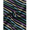 imageZESICA 34 Length Sleeve Womens Tops 2025 Fall Boho Striped Henley Shirts Dressy Casual BlousesBlack