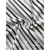 imageZESICA 34 Length Sleeve Womens Tops 2025 Fall Boho Striped Henley Shirts Dressy Casual BlousesGrey