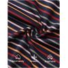 imageZESICA 34 Length Sleeve Womens Tops 2025 Fall Boho Striped Henley Shirts Dressy Casual BlousesNavy